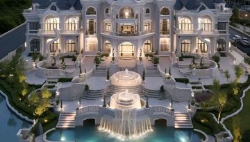Luxury modern house exterior design 🏠 (2)