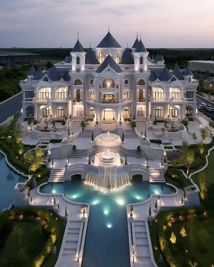 Luxury modern house exterior design 🏠 (2)